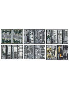 Voziček z orodjem 376 delni - FORCE -   - Pro Orodje